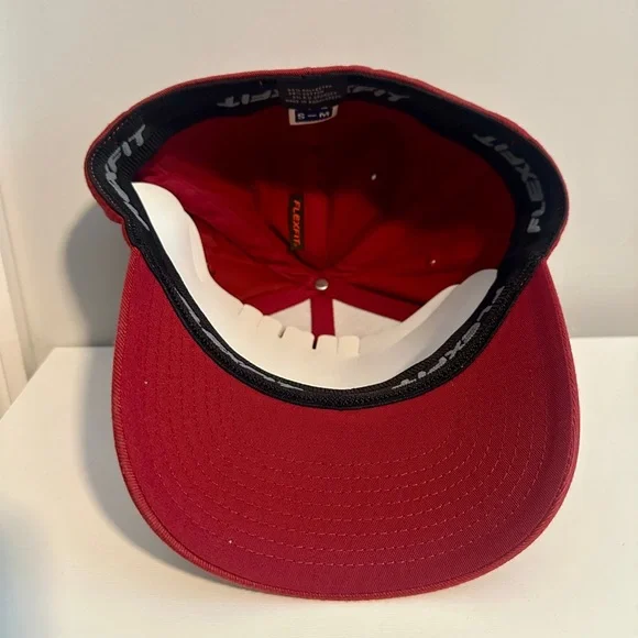 Nasty Pig Bro Cap Fitted Red S/M NWT - Picture 4 of 5